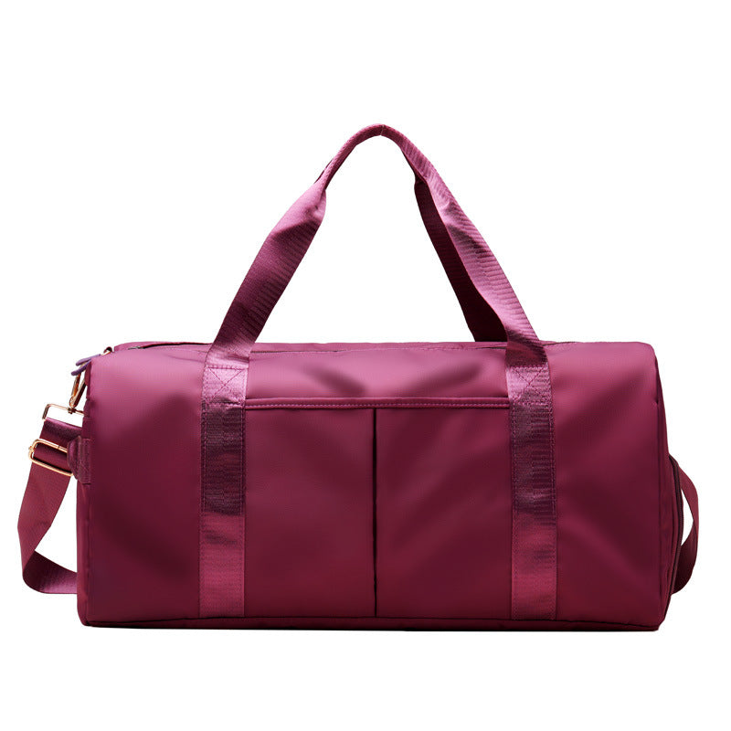 Water-Resistant Fitness Travel Duffel Bag - Versatile Weekender for Men and Women