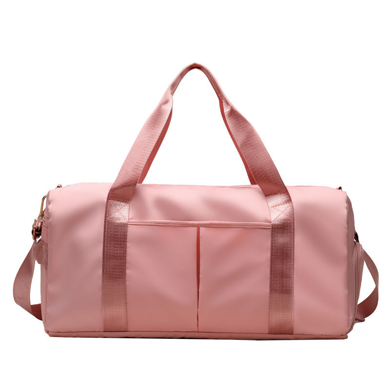 Water-Resistant Fitness Travel Duffel Bag - Versatile Weekender for Men and Women