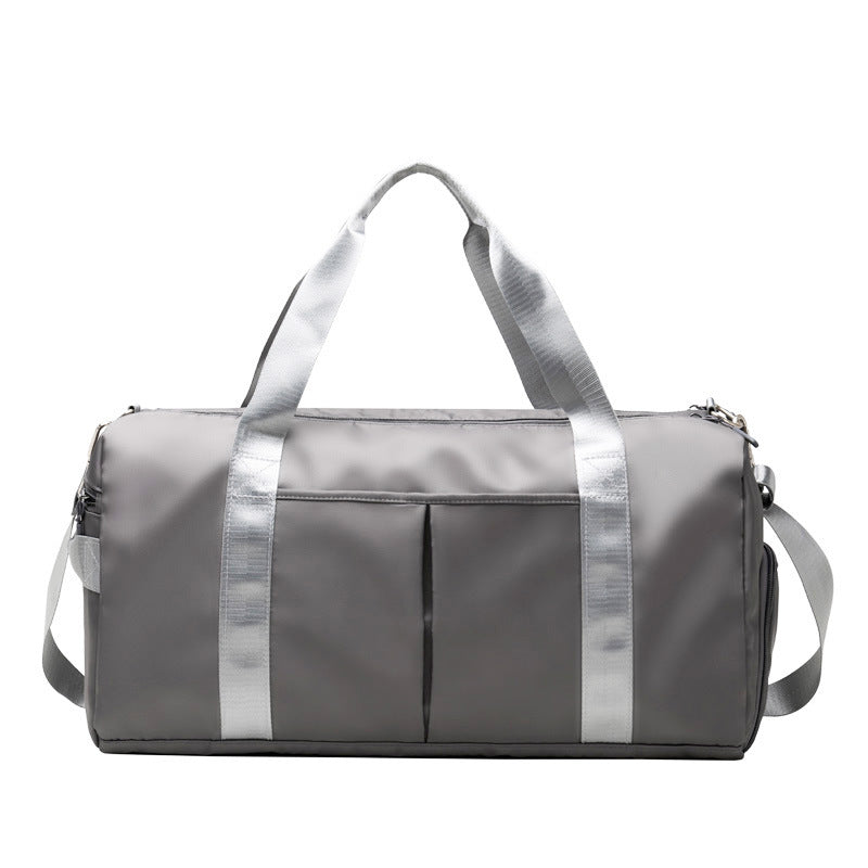 Water-Resistant Fitness Travel Duffel Bag - Versatile Weekender for Men and Women