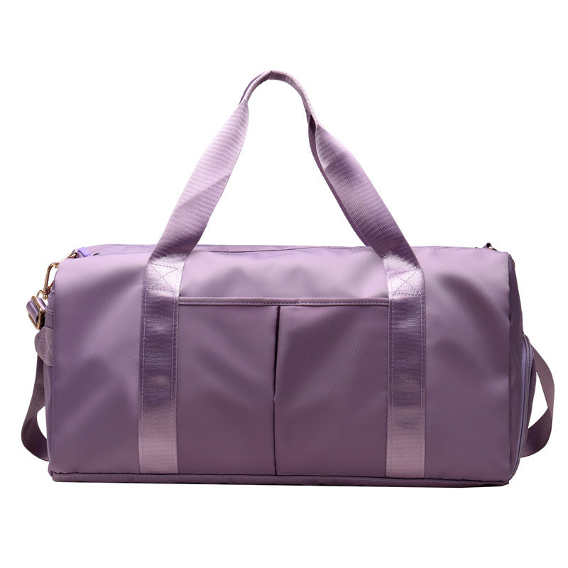 Water-Resistant Fitness Travel Duffel Bag - Versatile Weekender for Men and Women