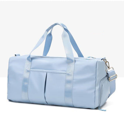 Water-Resistant Fitness Travel Duffel Bag - Versatile Weekender for Men and Women