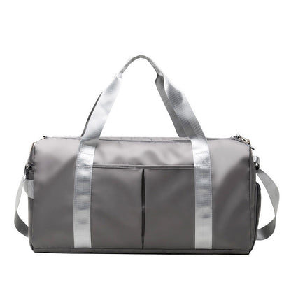Water-Resistant Fitness Travel Duffel Bag - Versatile Weekender for Men and Women