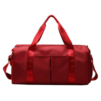 Water-Resistant Fitness Travel Duffel Bag - Versatile Weekender for Men and Women