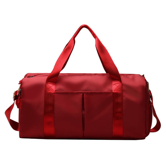 Water-Resistant Fitness Travel Duffel Bag - Versatile Weekender for Men and Women